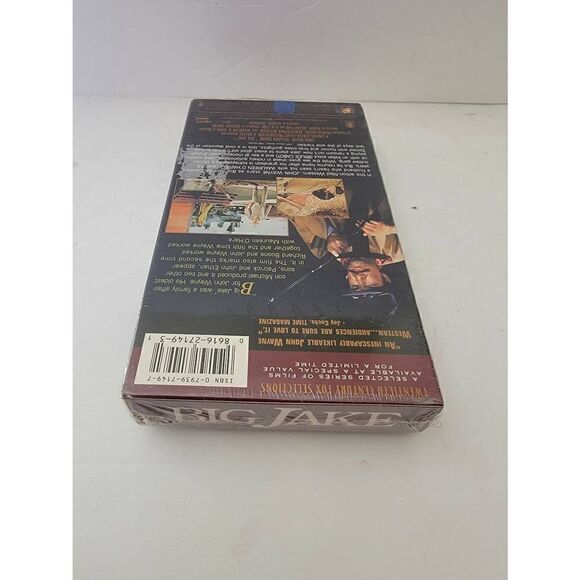 Vintage Fox Video Collection John Wayne “ Big Jake” VHS Movie Sealed NWOT - Picture 4 of 4